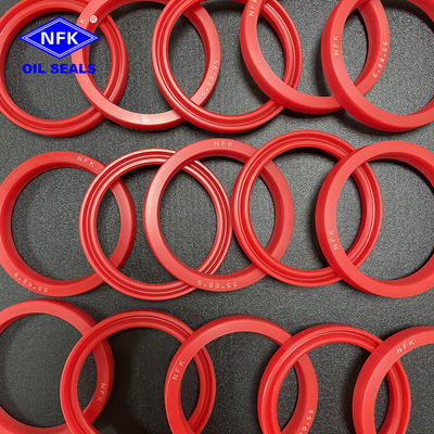 Custom PU Seals Good Pressure Resistance High Capacity Hydraulic Cylinder Piston Seals