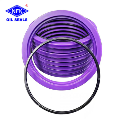 HBY Hydraulic Buffer Seal Polyurethane Blue 70MPa for Komatsu Hitachi