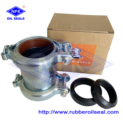 Pressure Resistant Pipe Rubber Seal Coupling NBR FKM Pipe Assembly Rubber Ring