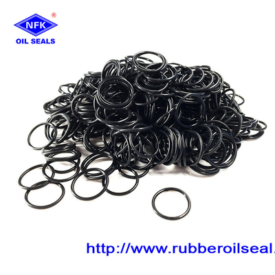 Excavator Black Brown Fixed Rubber Standard Seal Ring High Pressure Nitrile O Rings