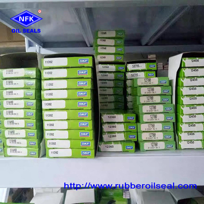 S K F shaft oil seal double lip NBR/FKM rubber seal with spring high pressure oil seal