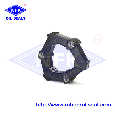 Taiwan Black Flexible Shaft Pro-One 30A Fitting Rubber Coupling Spider For Excavator