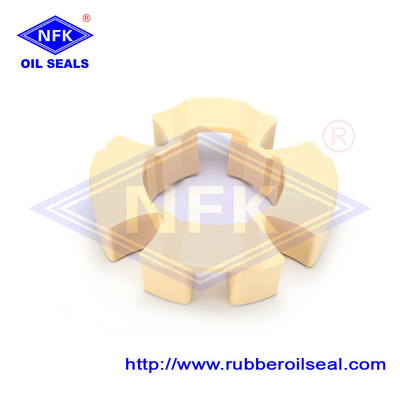 Taiwan Factory Supply Excavator Rubber Flexible Plastic Coupling 50H Hydraulic Pump Coupling