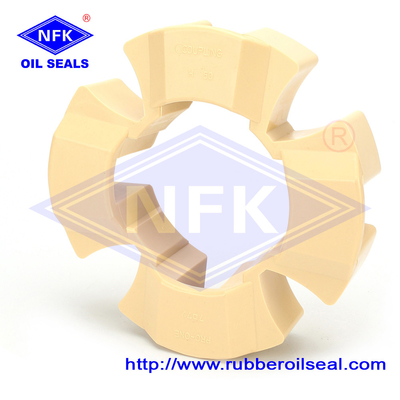Taiwan Factory Supply Excavator Rubber Flexible Plastic Coupling 50H Hydraulic Pump Coupling