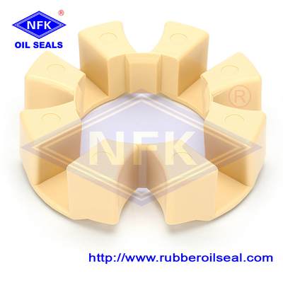 Taiwan Factory Supply Excavator Rubber Flexible Plastic Coupling 50H Hydraulic Pump Coupling