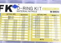 Black 396pcs O Ring Seal Box Kit For  Excavator