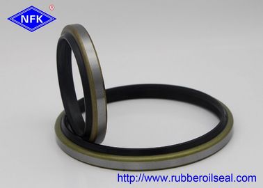 NBR DKB Type Wheel Type Combine Metal Material High Strength Hydraulic Dust Oil Seal