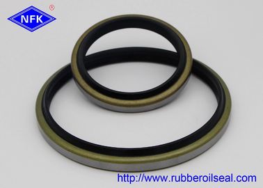 NBR DKB Type Wheel Type Combine Metal Material High Strength Hydraulic Dust Oil Seal
