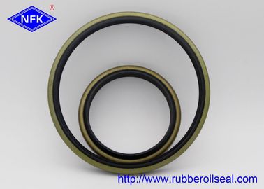NBR DKB Type Wheel Type Combine Metal Material High Strength Hydraulic Dust Oil Seal