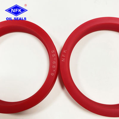 Custom Seals Supplier Wholesale Red PU Rubber Sealing Rings Standard Not Standard Mechanical Seal