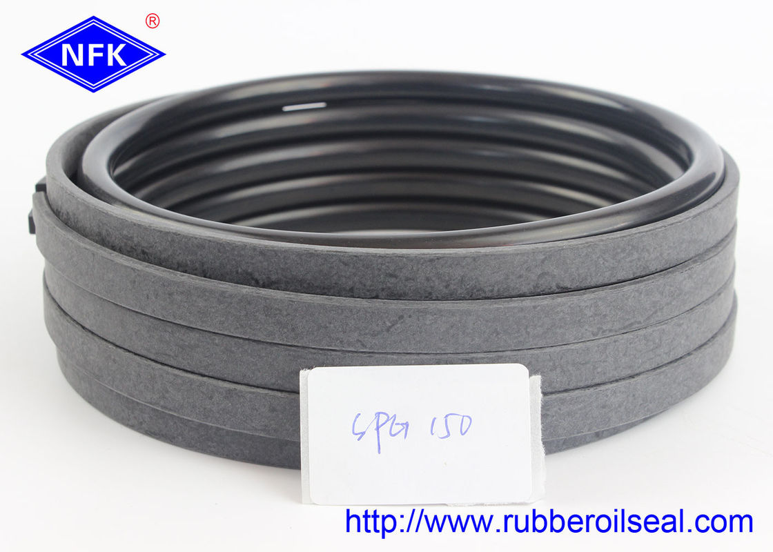 Bronze Ptfe Hydraulic Piston Rings 30 90 Shore Hardness For