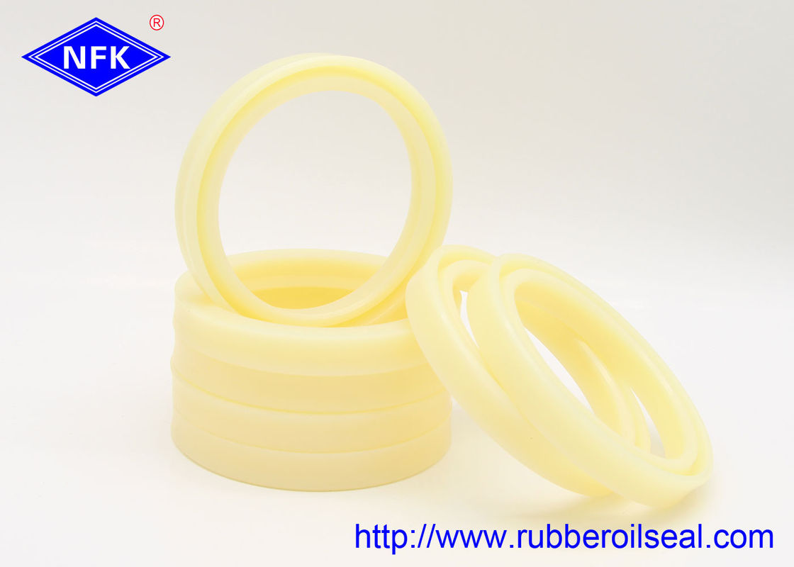High Temp Hydraulic Rod Seals 60*75*9mm Size Yellow U801 Wear Resistant