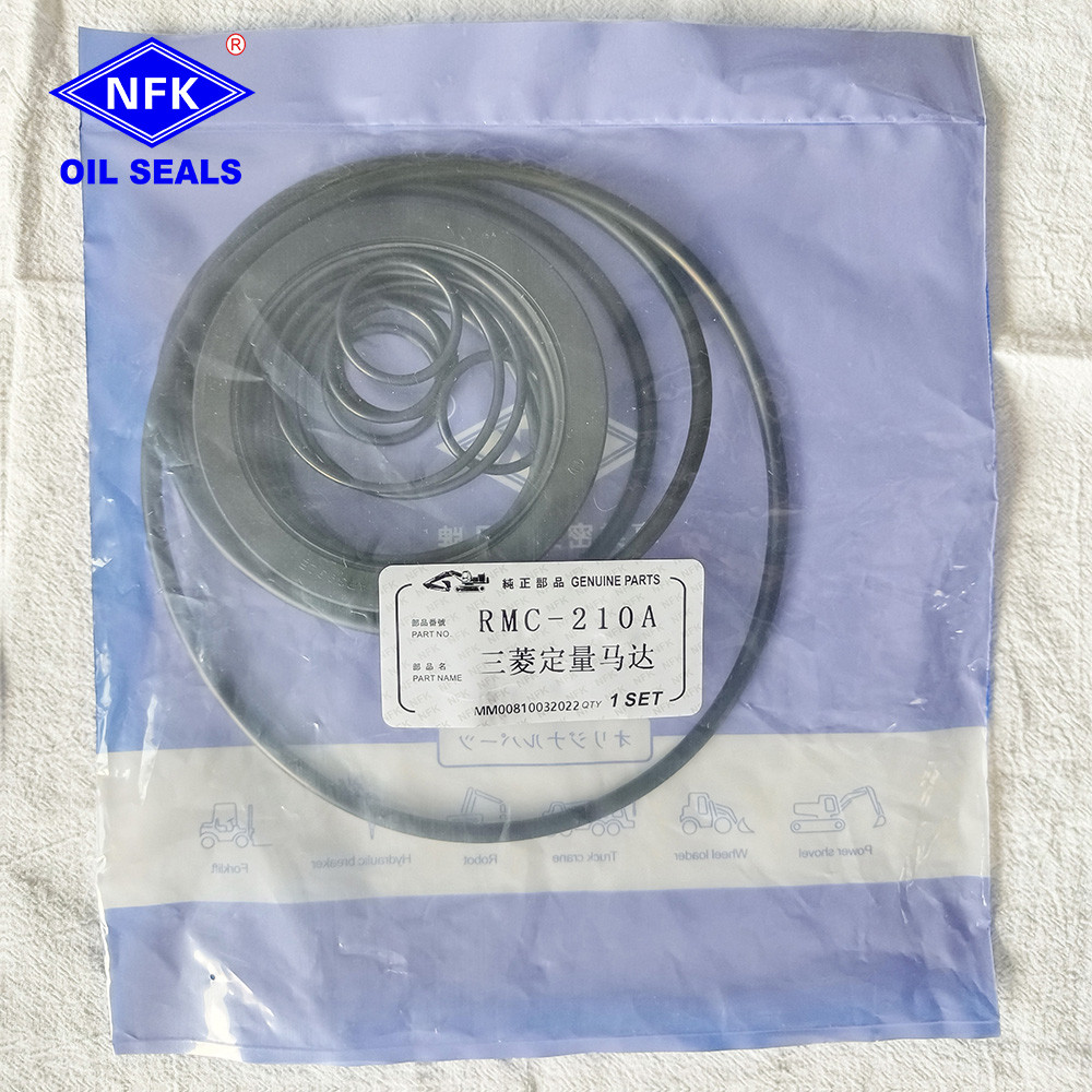 RMC210A NBR Marine Oil Seals For MITSUBISHI Ship Hydraulic Motor Seal Kits