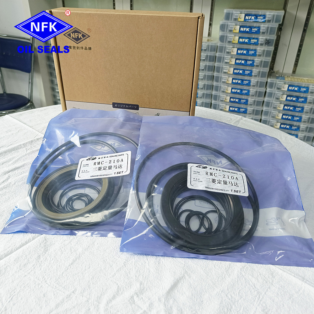 RMC210A NBR Marine Oil Seals For MITSUBISHI Ship Hydraulic Motor Seal Kits