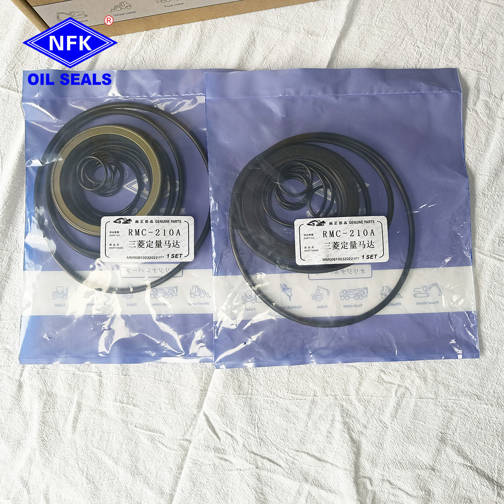 RMC210A NBR Marine Oil Seals For MITSUBISHI Ship Hydraulic Motor Seal Kits