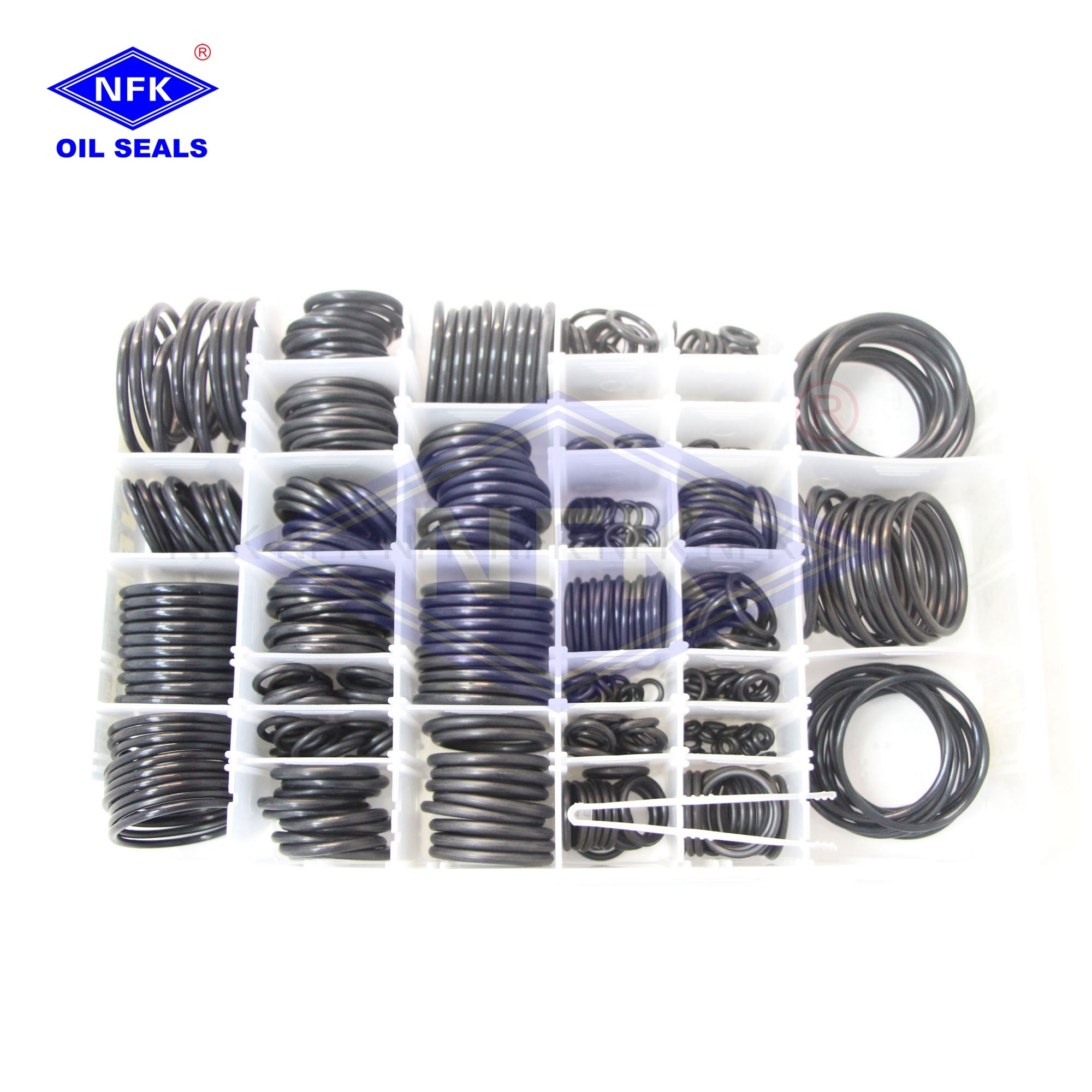 90 Durometer FKM Assorted O Ring Set Hydraulic Seal Kits Wear Resistance