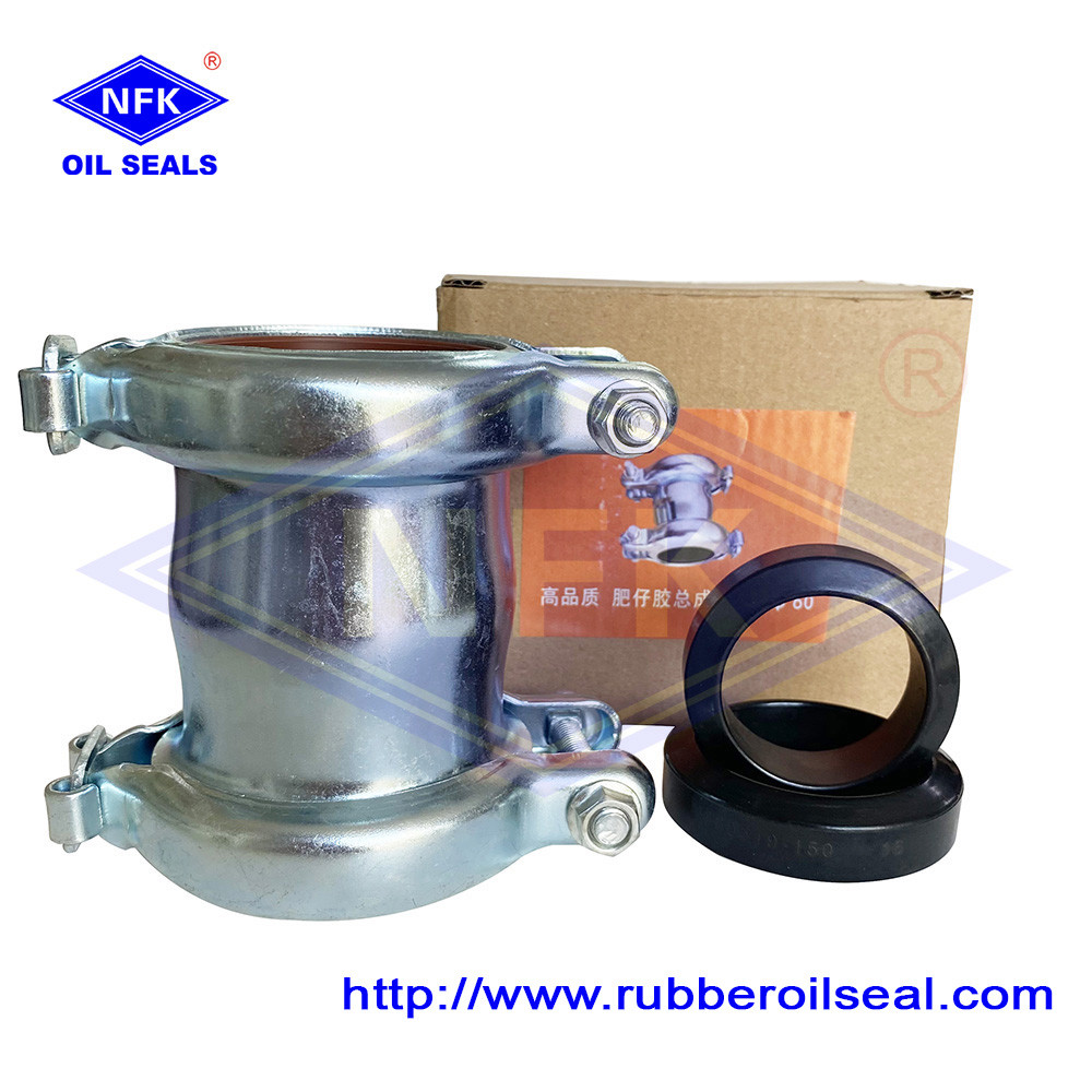 Tire Coupling NBR FKM Rubber Oil Injection Pipe Coupling With RubBer