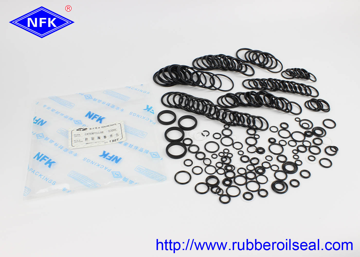 High Pressure Hydraulic Pump Seal Kit For E320C E330C Type