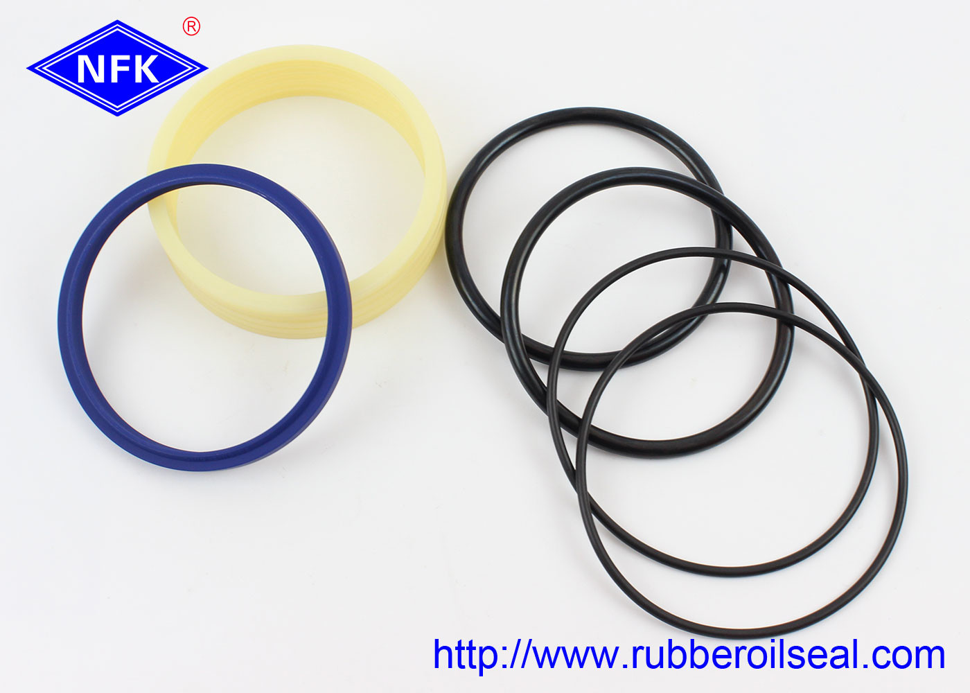 Original JCB220 Excavator Hydraulic Seal Kit Polyurethane Material