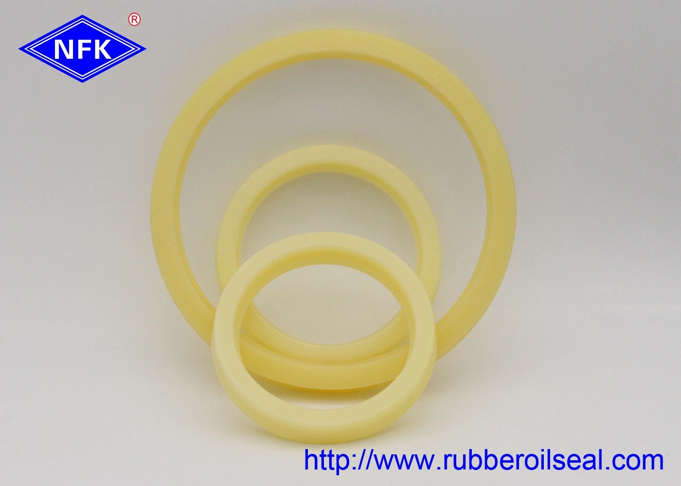 Yellow Hydraulic Jack Oil Seals FU1323K0 ISI Large Range Pressure 35