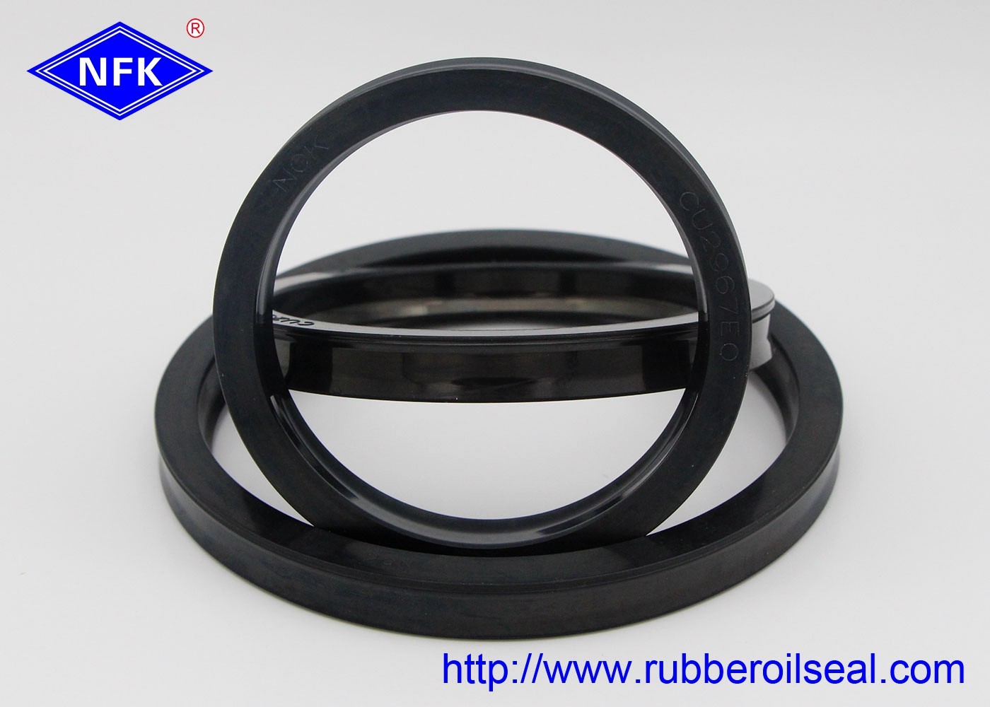 High Pressure Hydraulic Rod Seals NBR HNBR CU3027E0 CU2751E0 Cylinder
