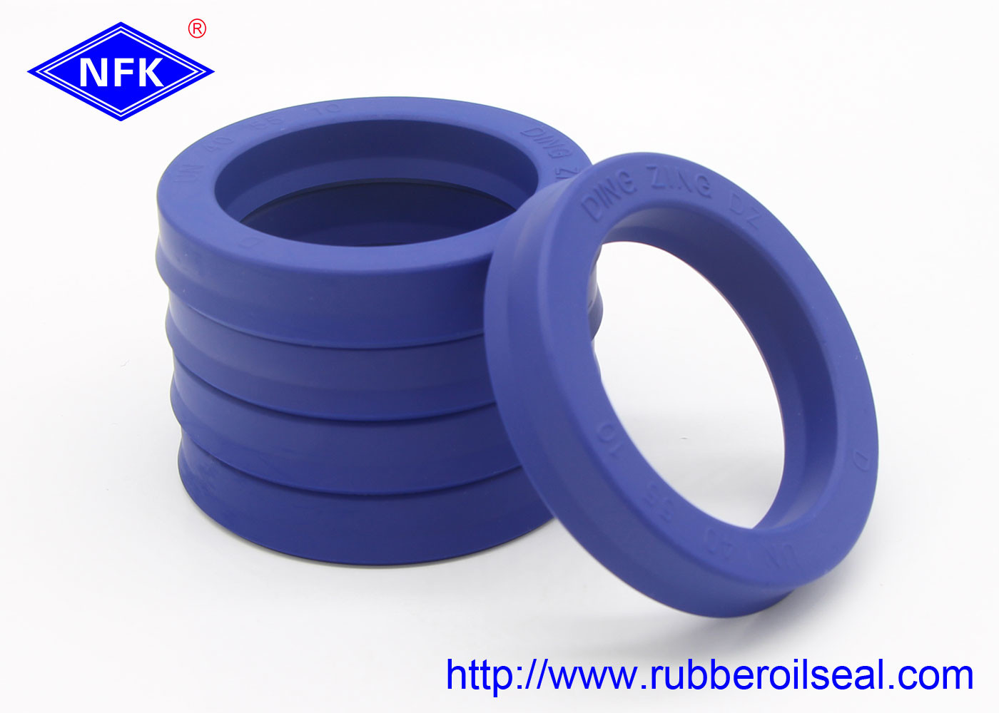 Polyurethane Cylinder Piston Rod Dual Seal UN Seals rod seals hydraulic