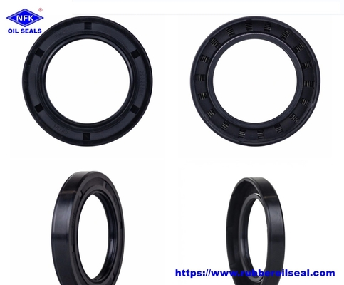 High Vacuum Resistance Black Rubber Oil Seal O Ring Shape