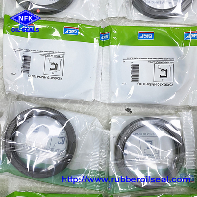 S K F shaft oil seal double lip NBR/FKM rubber seal with spring high pressure oil seal