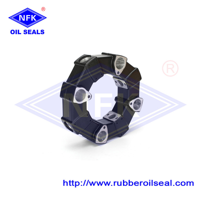 New Hot High Speed Black 28A Universal Coupling Assembly Flexible Rubber Coupling For Motors