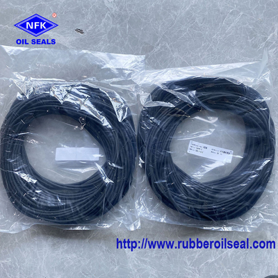 75 FKM FPM Black Matte Rubber O Ring High Pressure Resistance