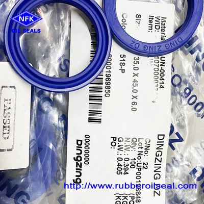 DINGZING DZ UN Piston Seal TPU/8L953 Blue Polyurethane Hydraulic Rod Seals Hydraulic Cylinder Seals