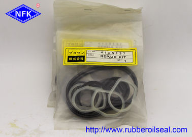 4125137 NBR Material Excavator Main Pump Seals Kits Gear Pump Seal Kit