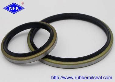 NBR DKB Type Wheel Type Combine Metal Material High Strength Hydraulic Dust Oil Seal