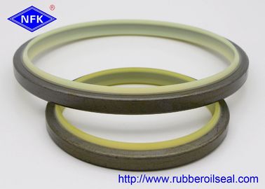 High Temp Dust Wiper Seal , IRON Metal Wiper Seal PU Material FD4046-E1 DKBI