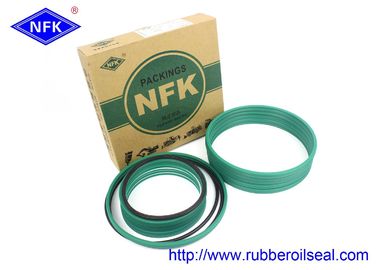 Wear Resistance Breaker Seal Kit PU 93A , NBR 90 Hardness Green Color