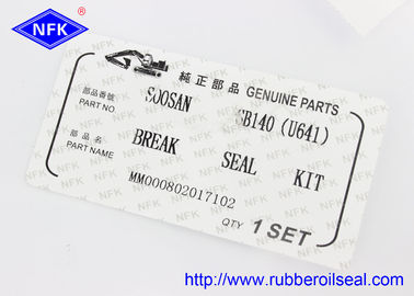 Soosan SB140 Standard Size Hydraulic Breaker Repair Seal Kit Hydraulic Cylinder Seal Set