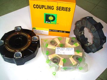 Connect Glue 50A Rubber Coupling Spider , Flexible Jaw Coupling Excavator Spare Parts