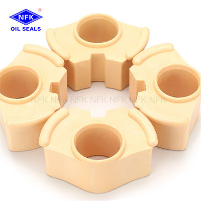 Taiwan Pro One 140H Single PVC Pump Couplings Glue Rubber Spider Flexible Rubber Coupling for Excavator