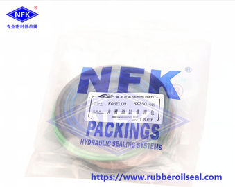 Kobelao SK250-6 Boom Bucket Arm Cylinder Repair Kit / SKF NOK Seal Ring