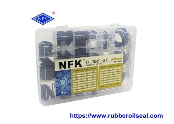 Nbr Fkm Silicon Rubber O Ring Seal Kit box High Temperature Resistance
