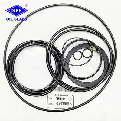 M51P2001-MCG NBR Material Hydraulic Motor Seal Kit For Hydraulic Motor Marine Parts