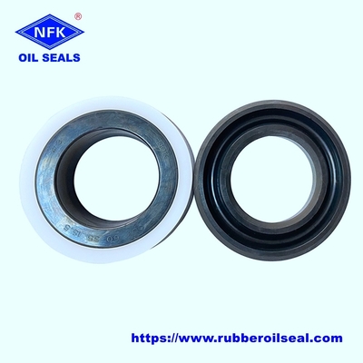 Hydraulic Cylinder Piston Rod Seal NBR POM N O K OUY 60 35 15.5 For Excavators