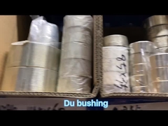 High Temperature Resistance No Chamfer Oiless Sliding Bush Fan Bushing DU Bushing