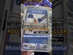 Rod Seal Installer Oil Seal Installation Hydraulic Machine Pneumatic Tools Set Accessories Box Tool