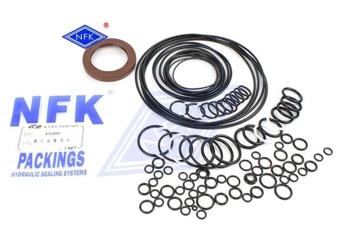 Rubber Material Hydraulic Cylinder Seal Kits K3V180DT For Excavator R370-7 R420