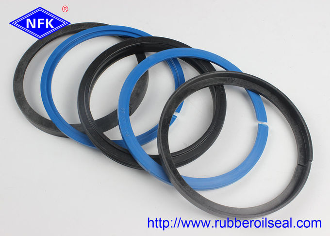 DAS Hydraulic Piston Seals Combined Double Acting NBR POM TPE Material